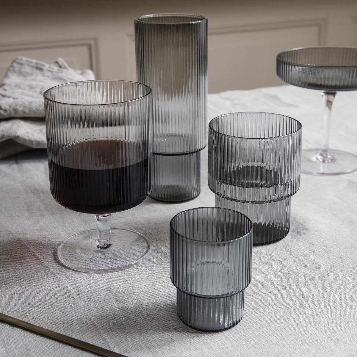 Verre à vin Ripple set de 2