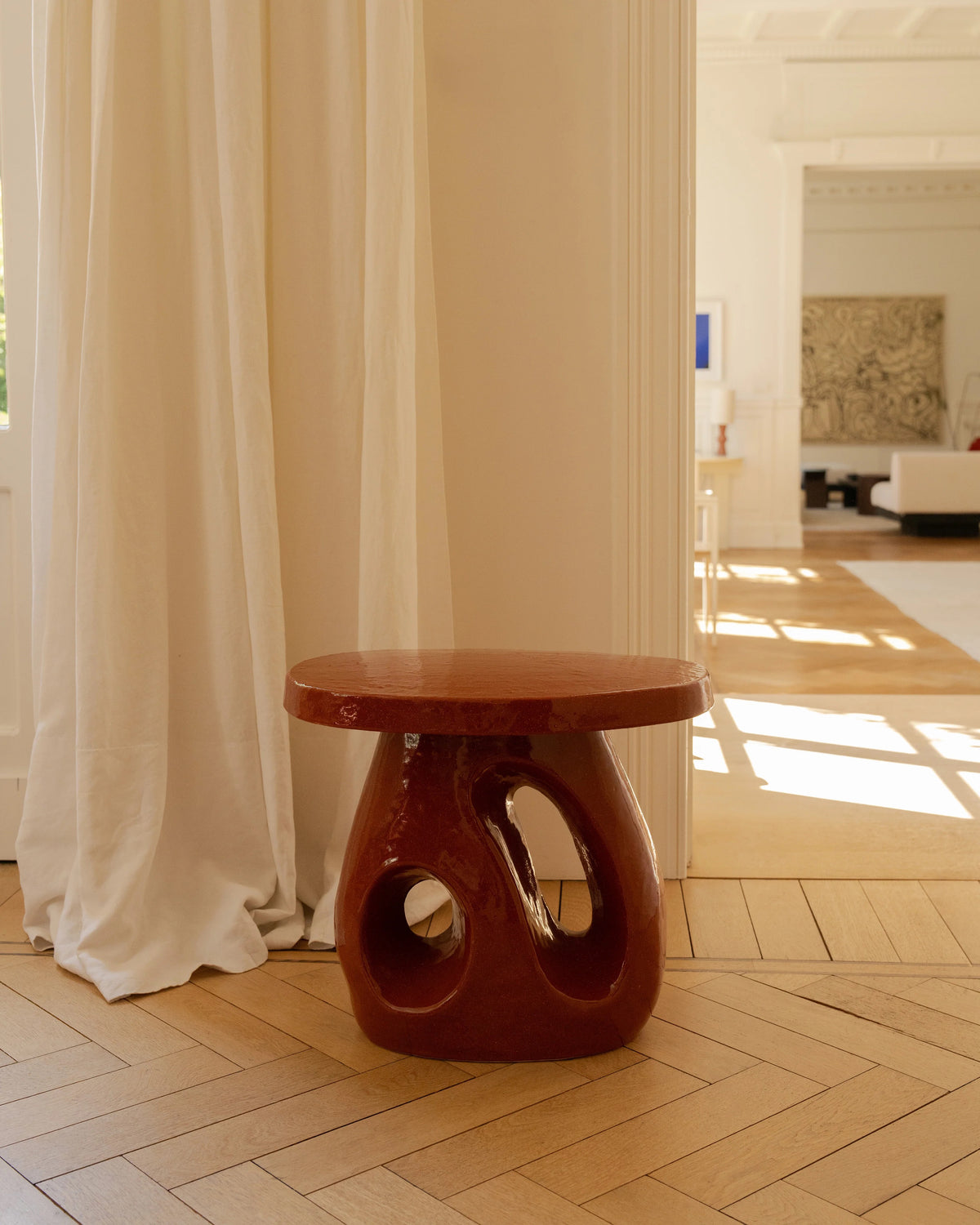 Table d’appoint 10 rouille Amé