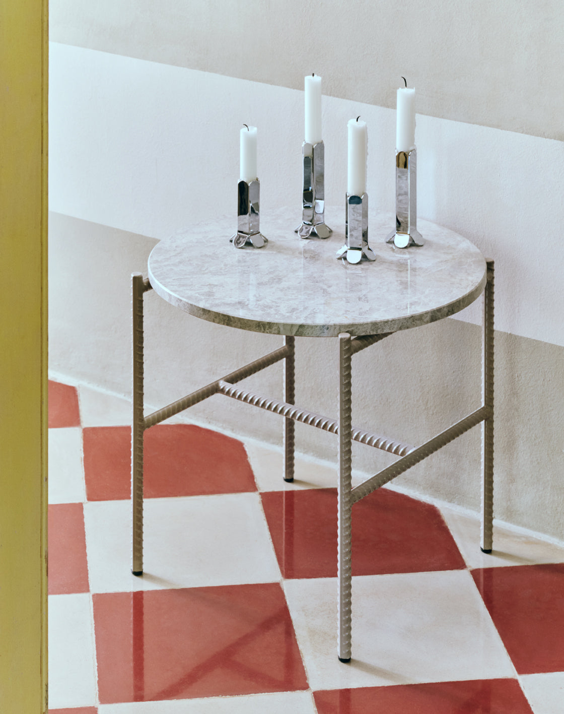 Arcs Candleholder Small – Mirror