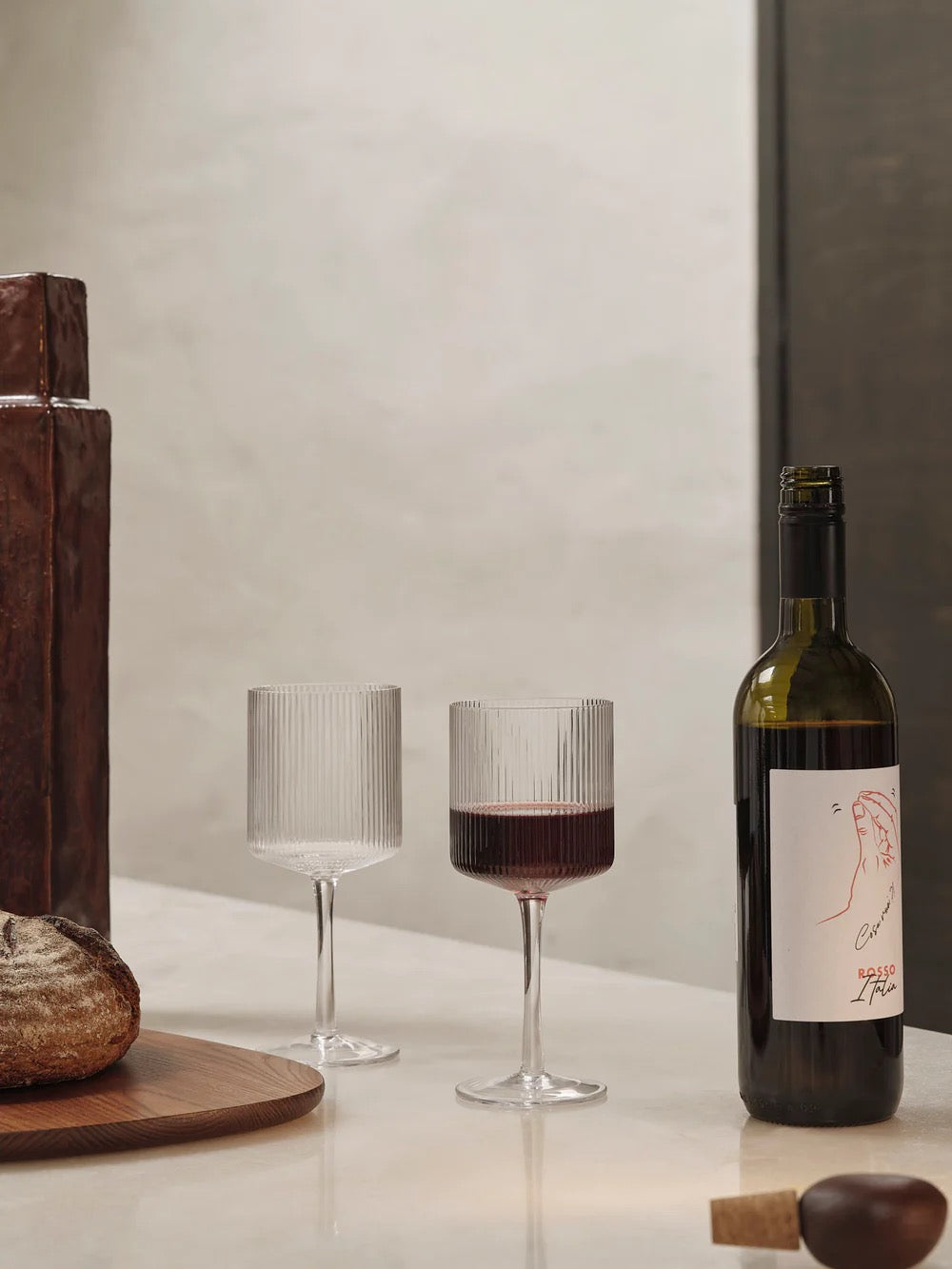 Ripple Wine Glasses - Set of 2