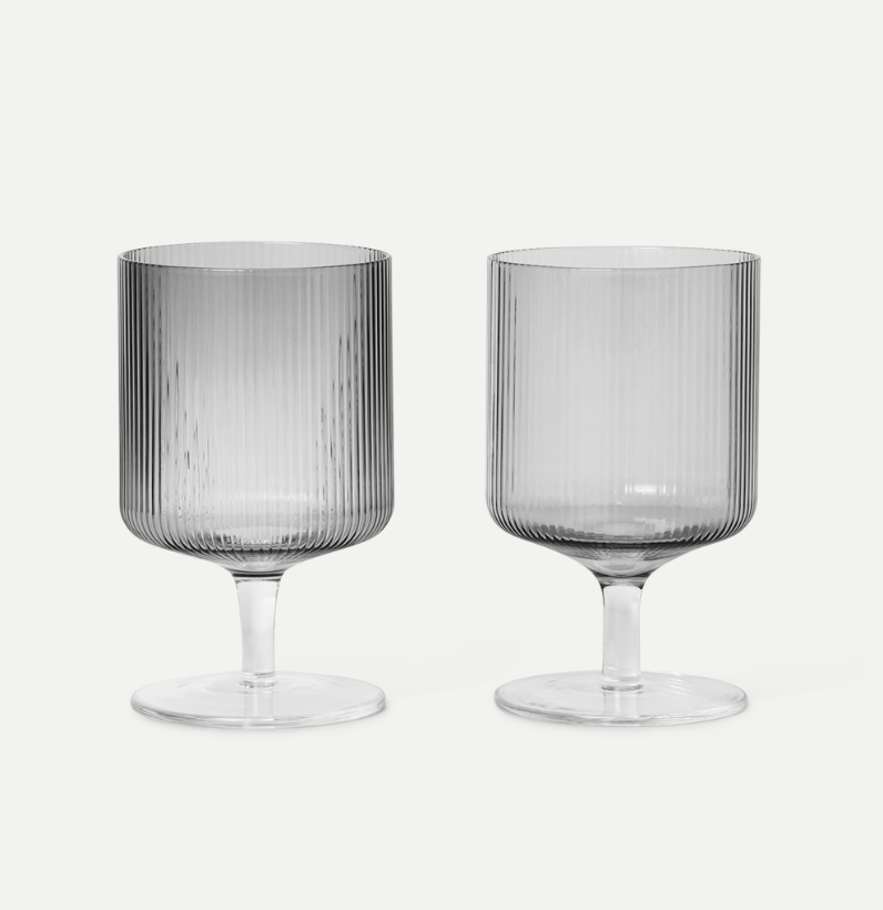 Verre à vin Ripple set de 2